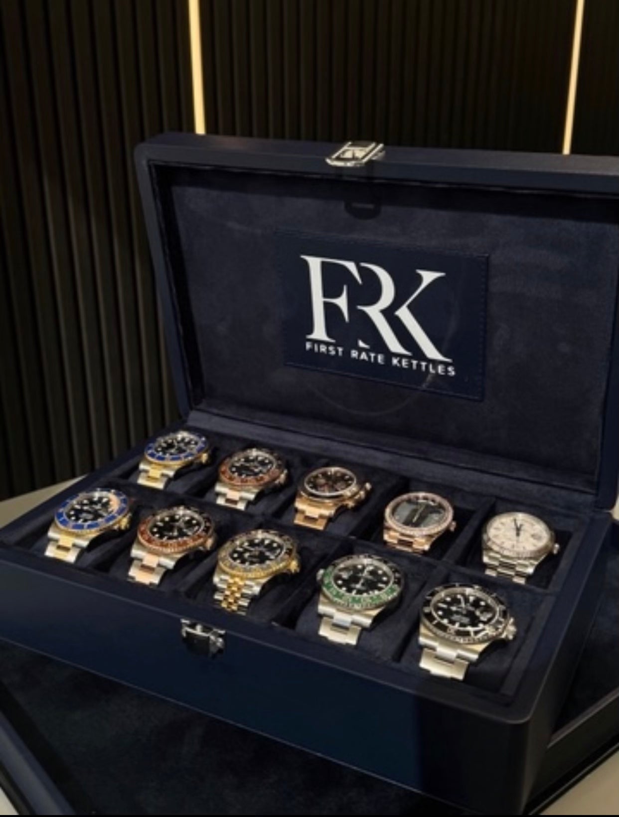 Bespoke Watch Briefcase | The Kettle Safe