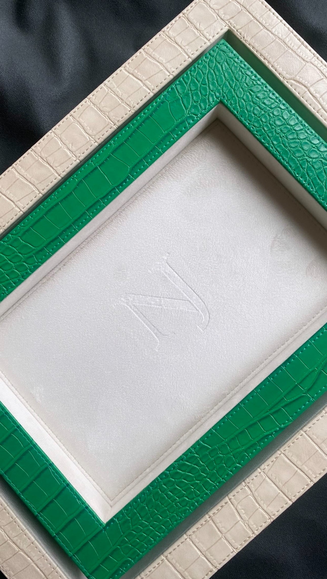 Custom Crocodile Tray | The Kettle Safe